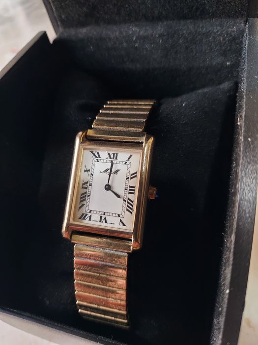 Ceas elvețian M & M swiss made quartz,elegant,baterie noua,stare buna