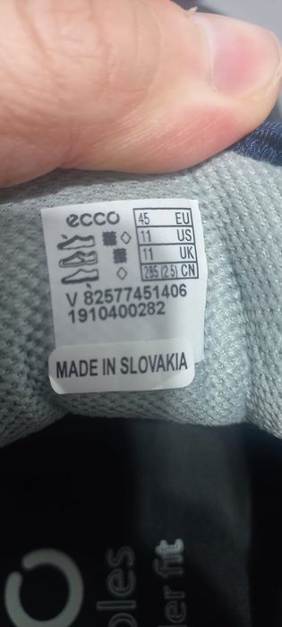 Pantofi ECCO 45 ca noi 100 ron