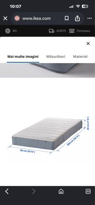 Pat supraetajat Ikea pentru copii