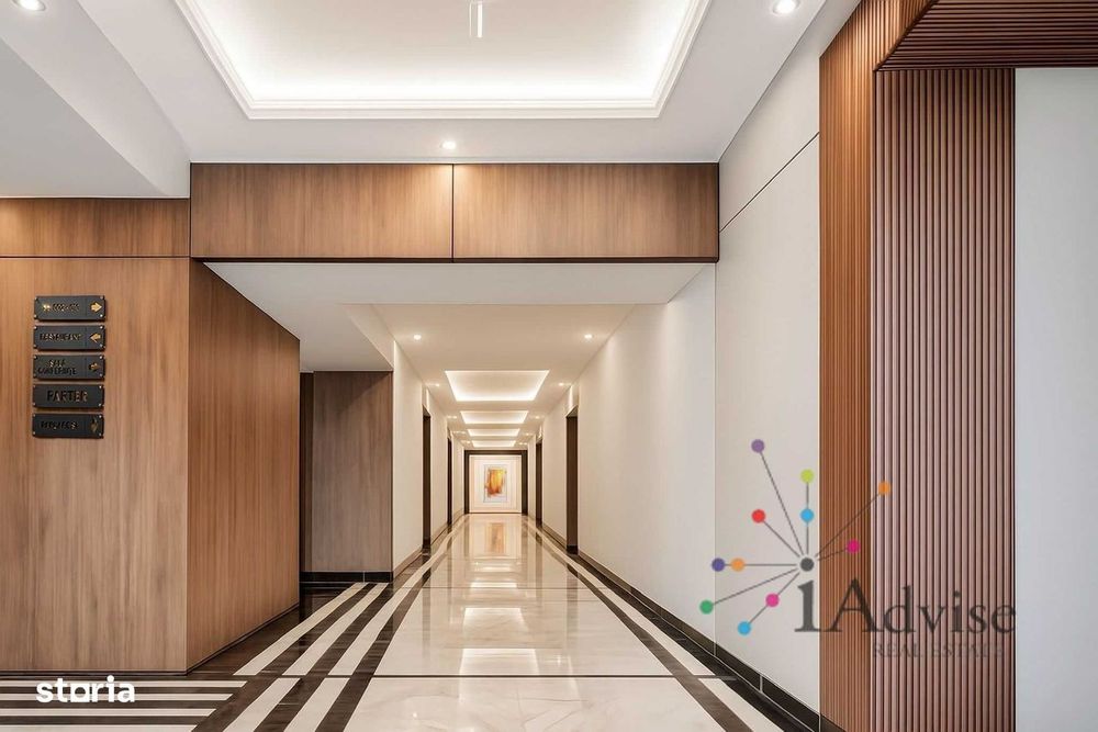 Apartament premium cu 2 camere - Complet mobilat & parcare subterana