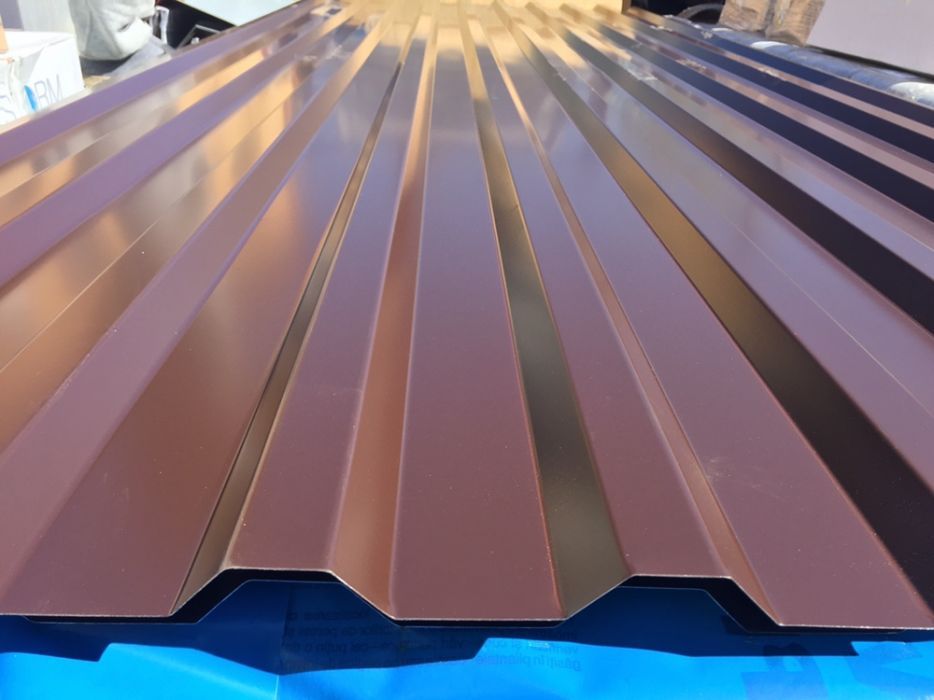 Tabla zincata colorata