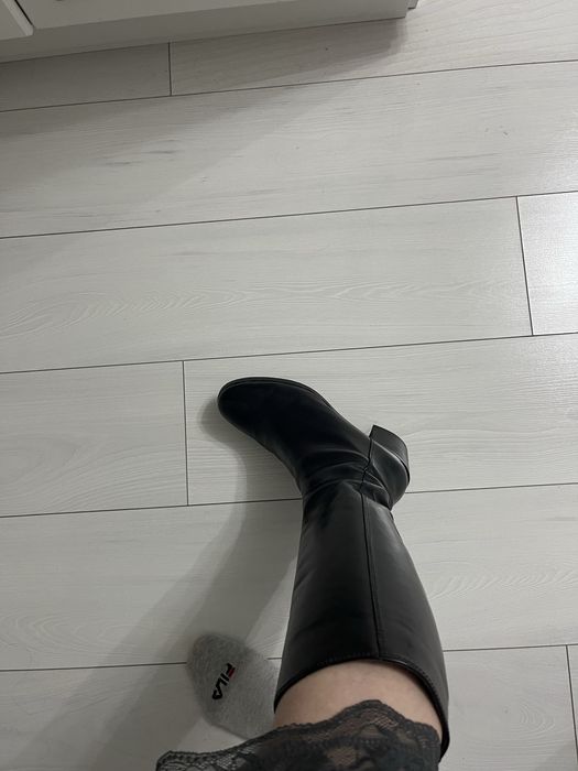 Сапоги, надеты 1 раз