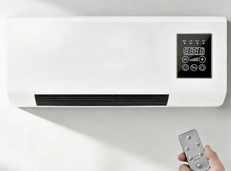 Стенен ел.отоплител Wall Heater 2 в 1