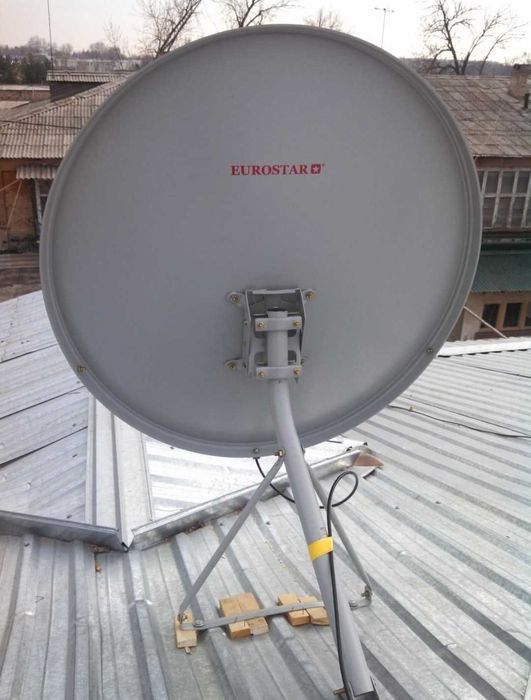 Eurostar 90sm Sputnik antenna va aksesuarlari narxi hammasiga