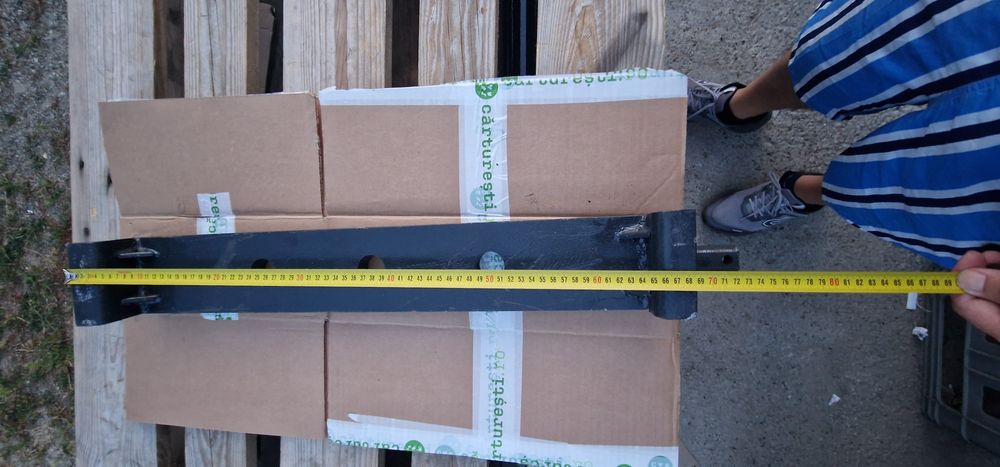 Bara remorcare din otel cu aripioare de blocaj UTB U-650 U-640 si U-68