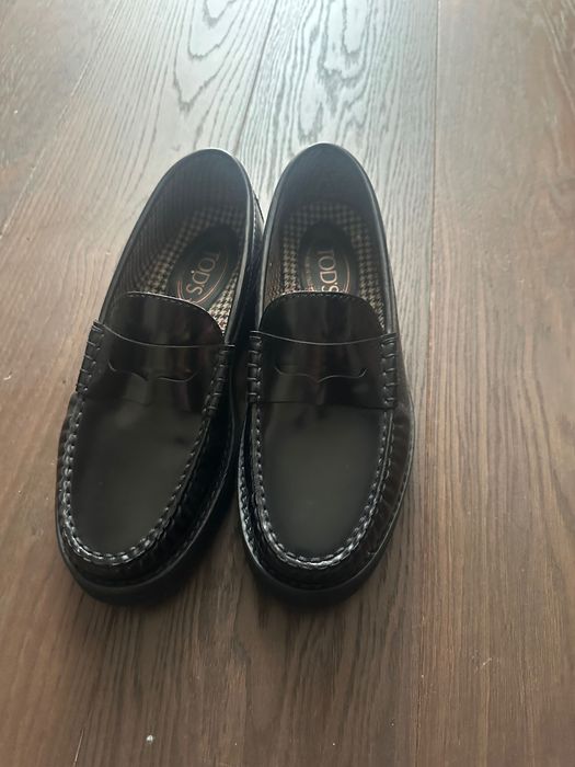 Класически луксозни мъжки  мокасини TODS подходящи за есен и зима