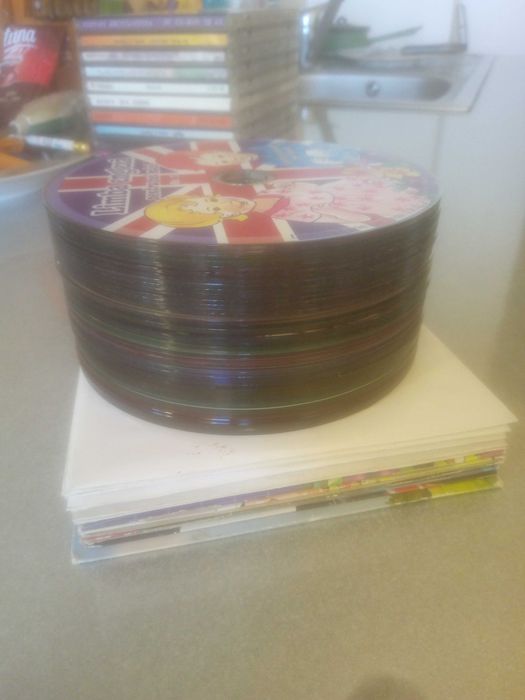 100 dvd-cd pentru copii
