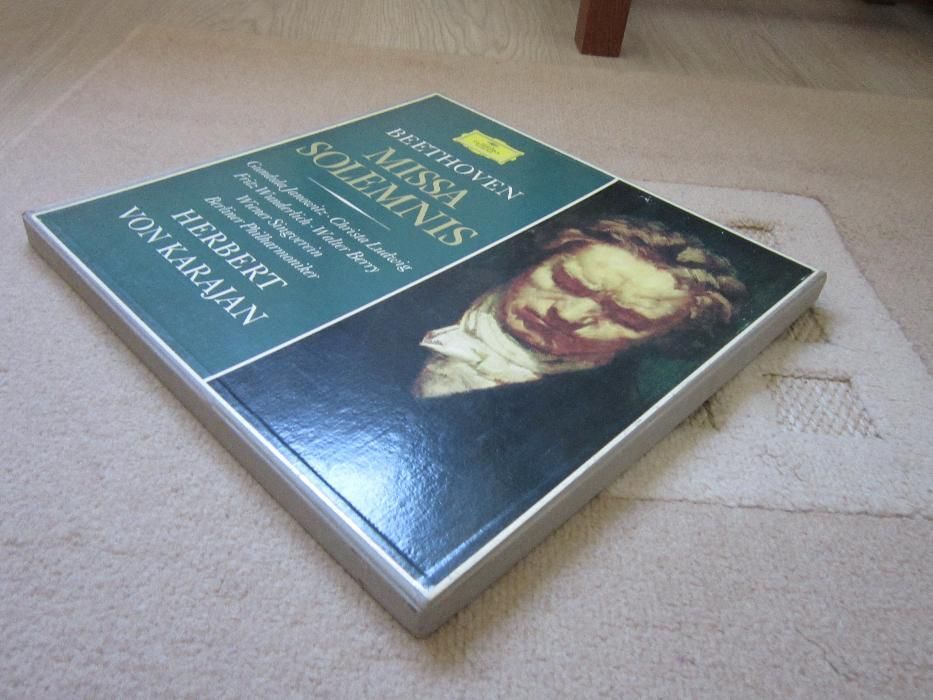 vinil rar Beethoven Missa Solemnis 1966 & Fidelio 1957 Karajan,Fricsay
