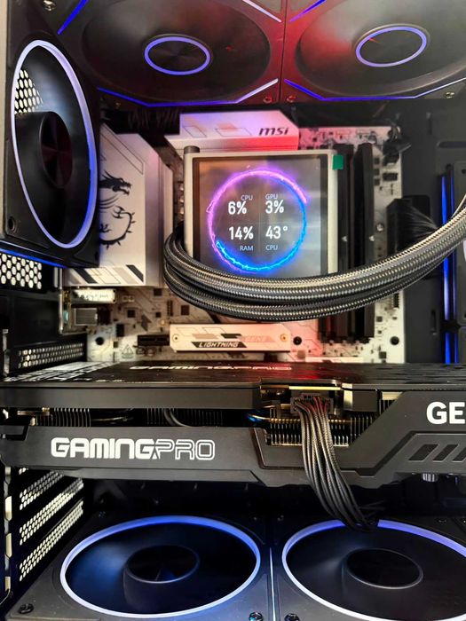 PC Gaming Ryzen 7 7800X3D /RTX 5070ti/32GB, SSD 1TB/ RATE-Garantie TVA