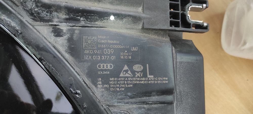 Ляв фар Audi A6 C8 lqv far Ауди а6 ц8 LED