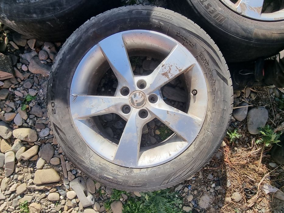 Jante 16 - 5 prezoane Skoda RAPID 2015