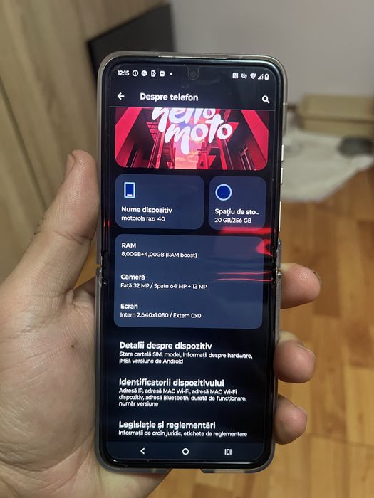 Vand mototola Razr 40