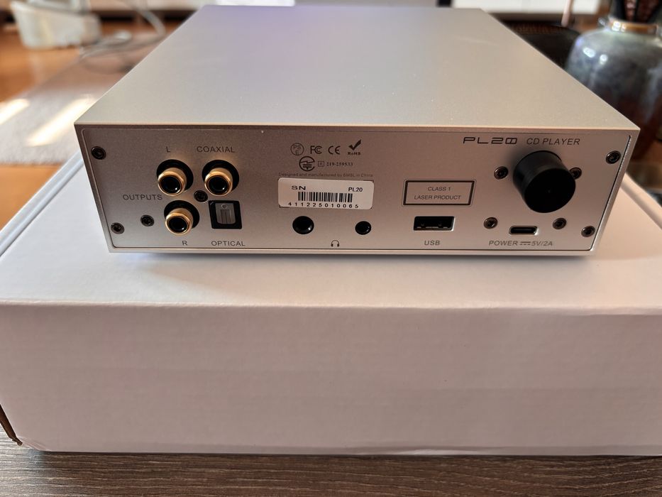 SMSL PL20 Hi-res Audio CD Player Portable