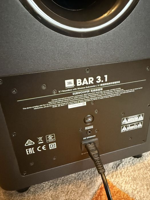 Саундбар JBL  BAR  3.1
