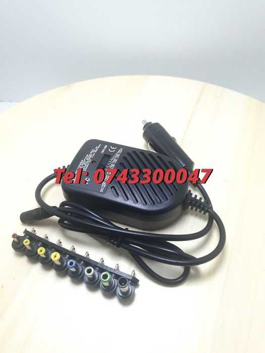 Incarcator Universal Pentru Laptop Pentru Auto Alimentare La 12v