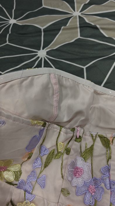 Цветна мини рокля нова