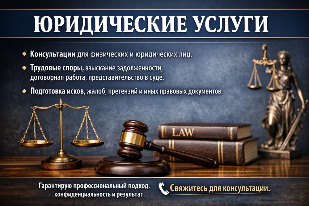 Юридические услуги (юрист)