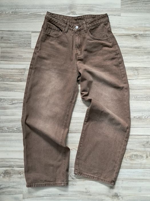 Loose Wide Baggy Дънки - XS