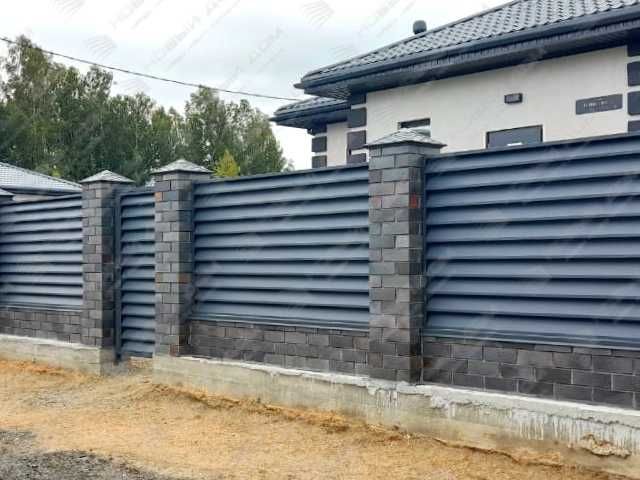 Забор жалюзи еврозабор