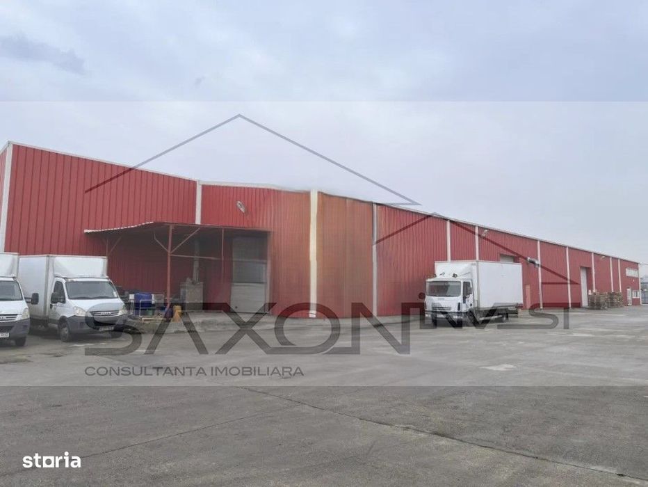 STEFANEȘTII DE JOS  - PARC INDUSTRIAL - hală depozitare 1515 mp