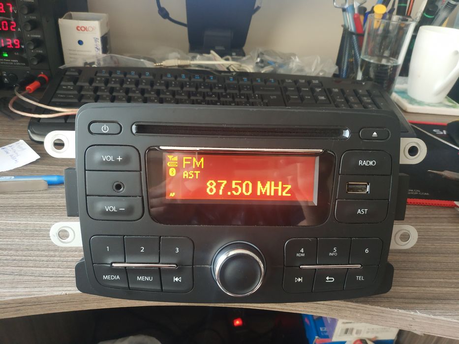Дисплей за Радио Dacia Logan,Duster,Dokker,Sandero,Lodgy,Lada Xray..