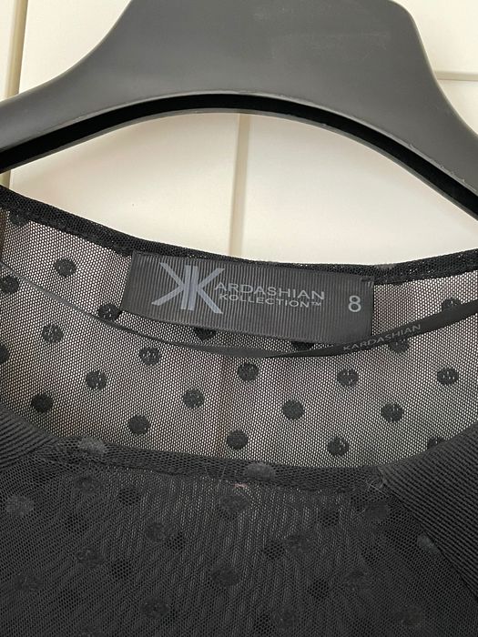 Черна рокля Kardashian Kollection