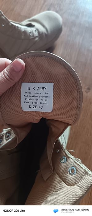 Берцы военный 43 размера