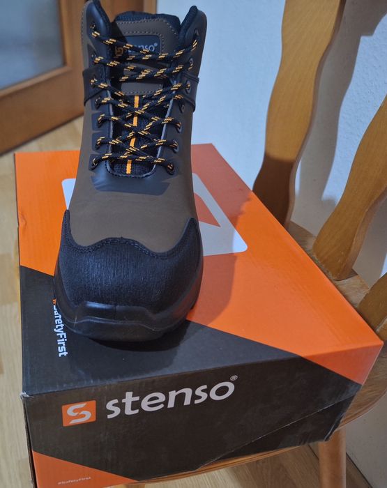 Работни обувки Stenso Ruler Mid Brown S3S FO SR