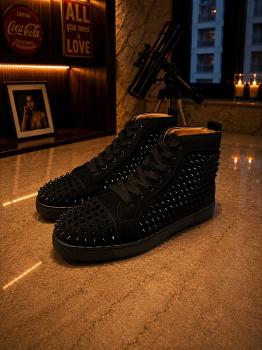 Christian Louboutin High Spikes Black Edition