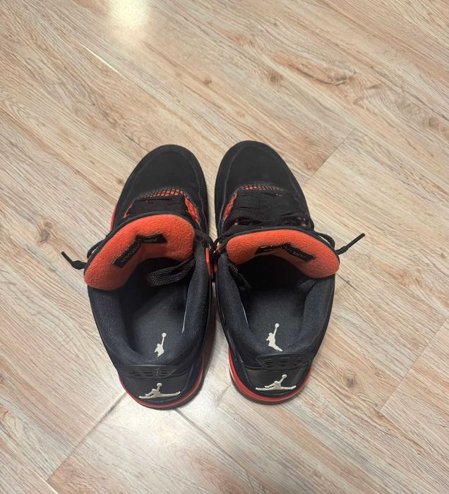 Adidasi Air Jordan 4 Retro Red Thunder MARIME 42