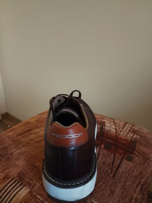 Teodor мъжки спортно-елегантни обувки (кафяви)