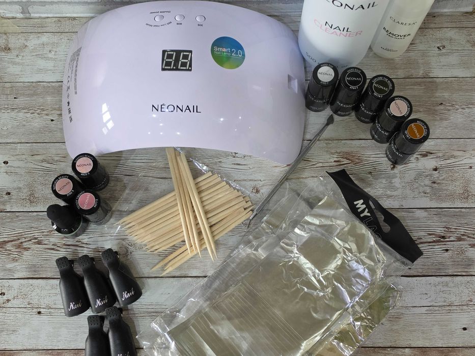 Пълен комплект за гел лак NeoNail – лампа + аксесоари