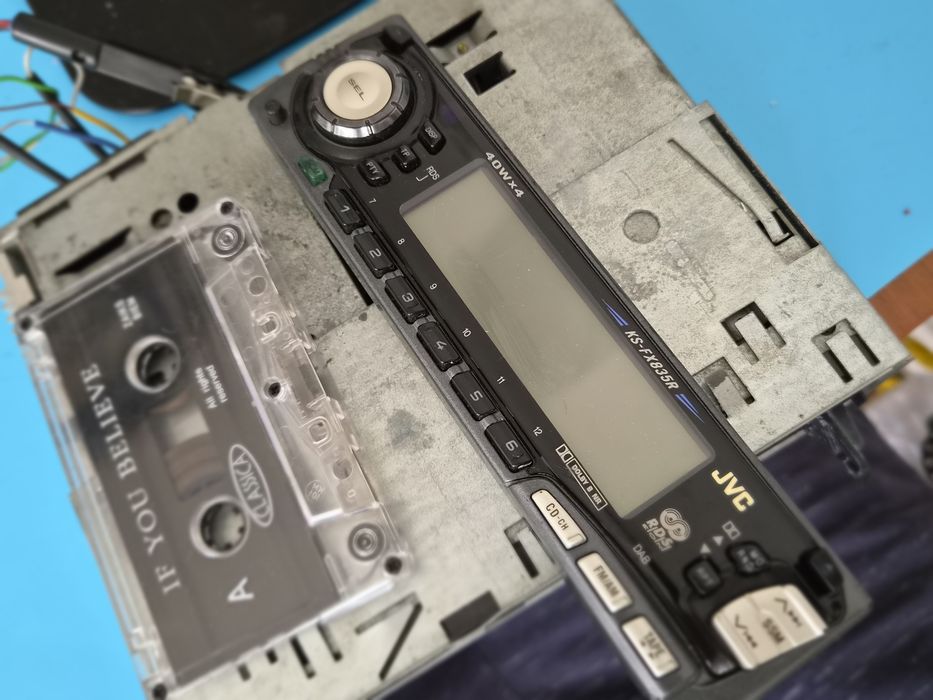 Jvc radio cassete player full logic