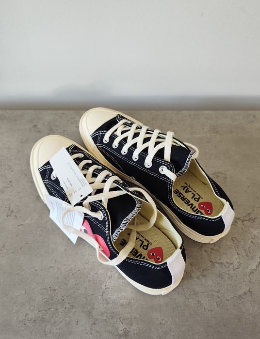 Comme des Garçons PLAY x Converse Chuck 70 Low - Black номер 41-41.5