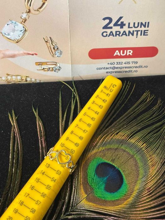 Inel aur 14k 1.40g (B.60262.2-Tatarasi) Garantie 2 ani -700 lei