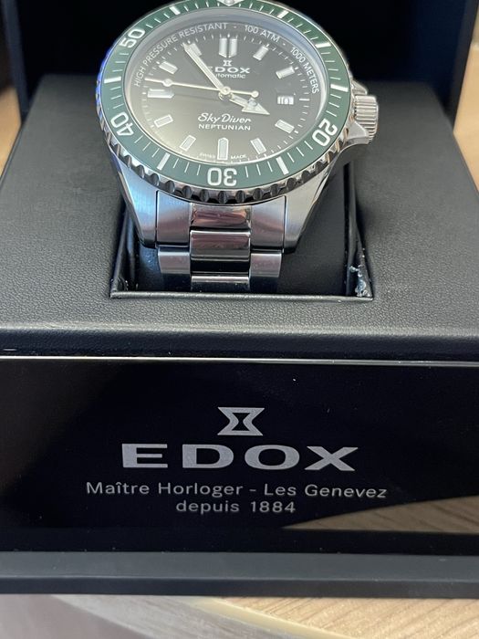 Vand ceas diver Edox SkyDiver Neptunian