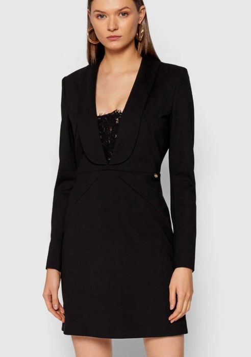 Черна елегантна рокля Liu Jo