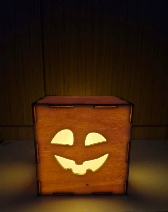 Lampa Halloween pe baterii