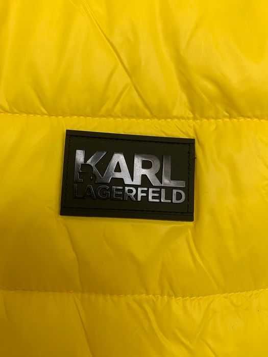 KARL LAGERFELD олекотено пухено яке, размер S, ново с етикети