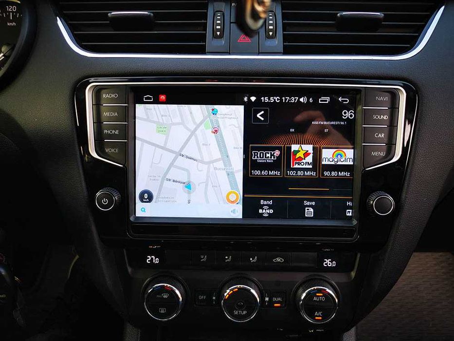Navigatie android Skoda Octvavia 3 MIB8914P8 4+32GB SIM DSP Carplay
