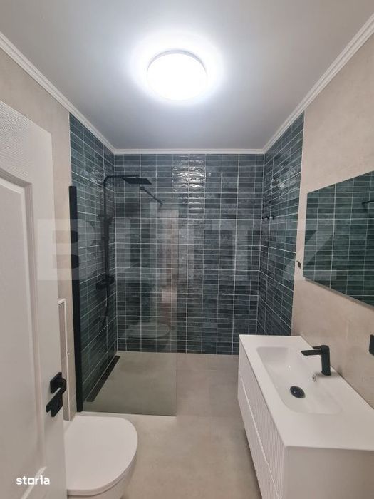 Apartament finisat, 52 mp utili, terasa 34 mp, zona Terra