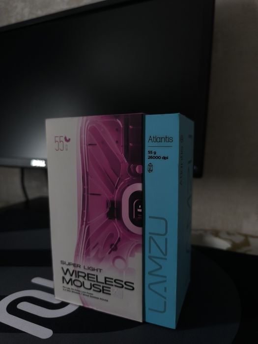 Lamzu Atlantis Og V2 Pro + 4к донгл