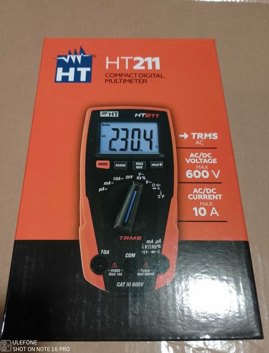 Multimetru digital HT211 TRMS AC NOU