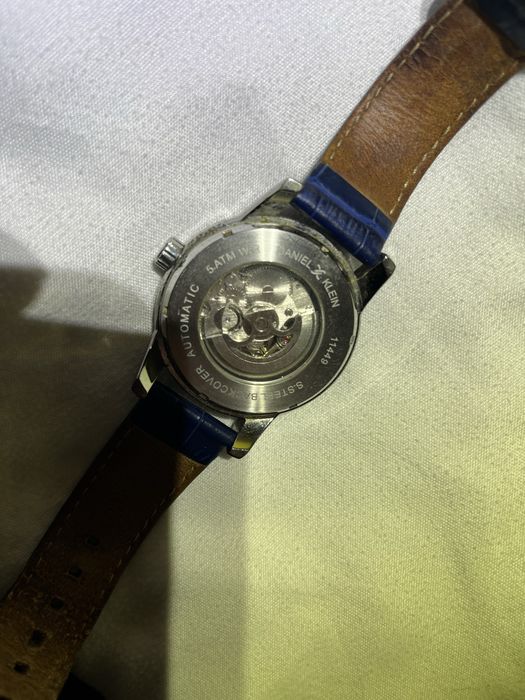 Ceas Daniel Klein Automatic Skeleton 11449 – mecanic automat – cutie originală