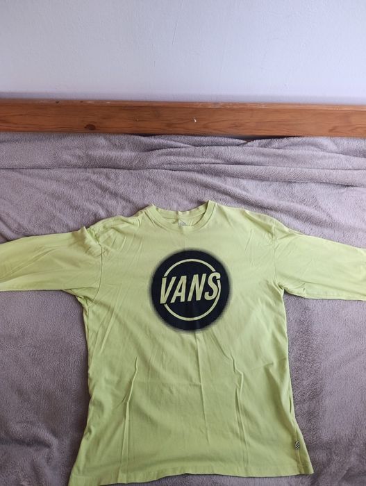 Vans Lime Green Crew Neck Sweatshirt 2025