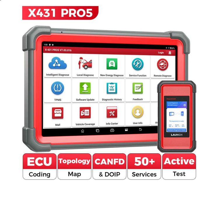 Diagnoza / Tester Launch X431 PRO5 2026 Originala