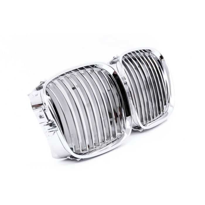 Set grile bara fata FULL CROM Bmw X1