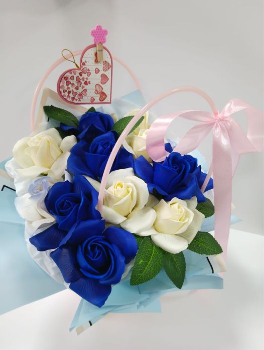 мыльные розы, цветы