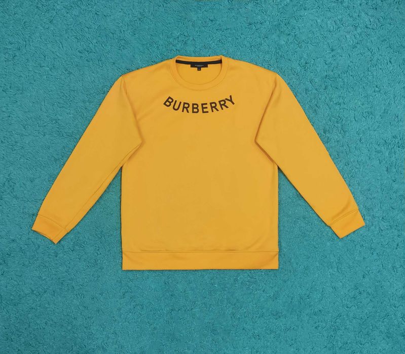 Bluza Burberry Crewneck Yellow