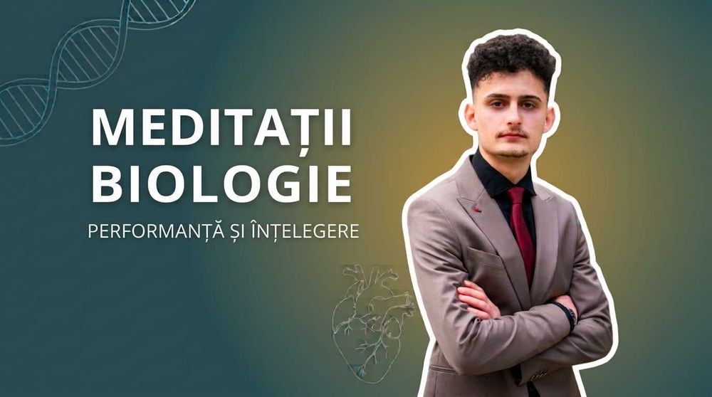 Meditații Biologie – Admitere la Medicină[Barron's] | Student Medicină, anul I